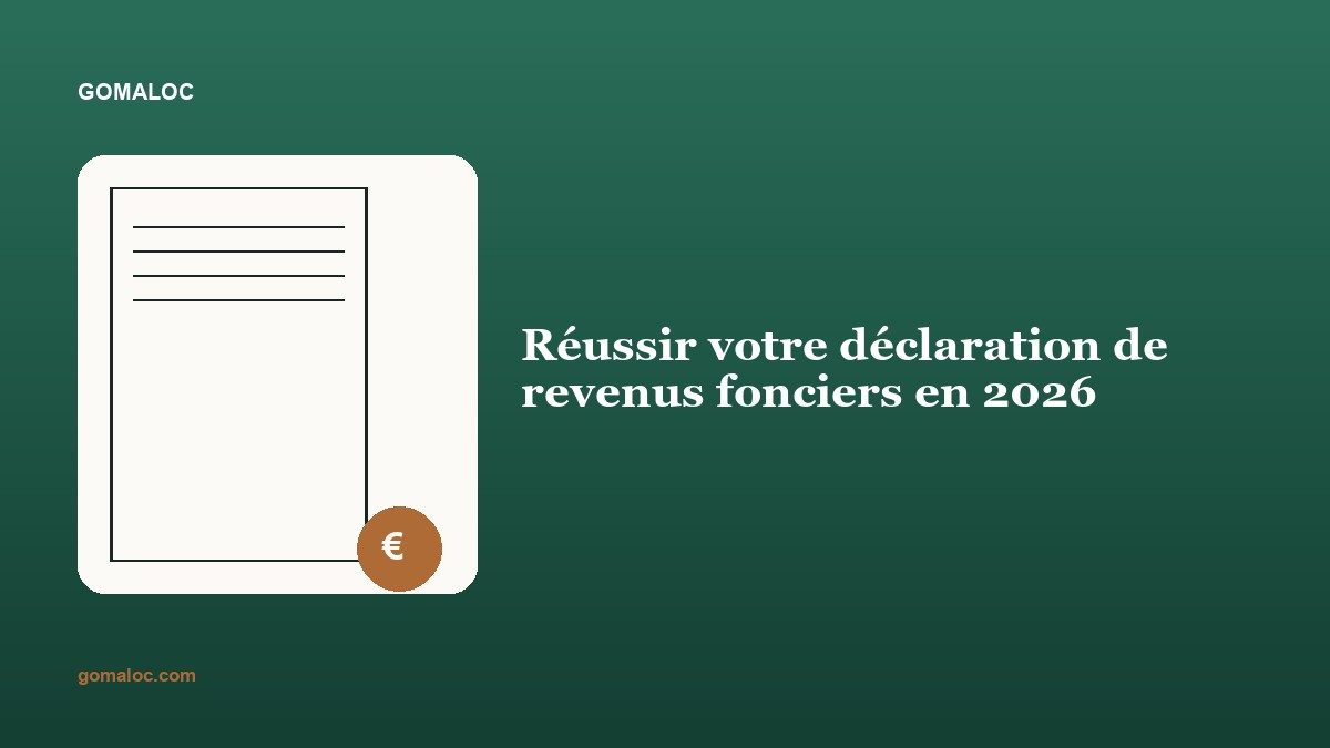 Réussir votre déclaration de revenus fonciers en 2026