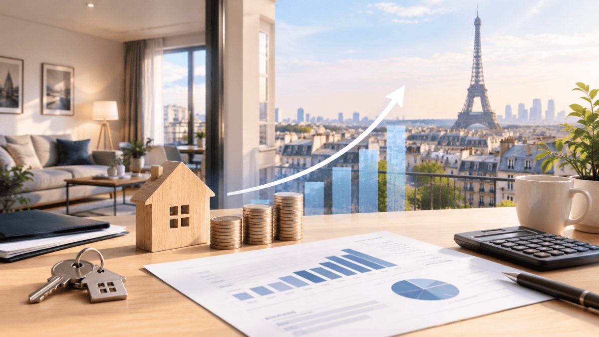 Immeubles d'Île-de-France et calcul du rendement d'un investissement locatif